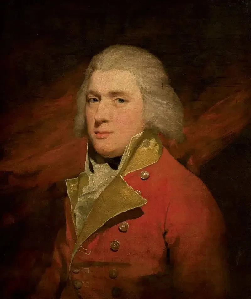 Portræt af en officer - Henry Raeburn