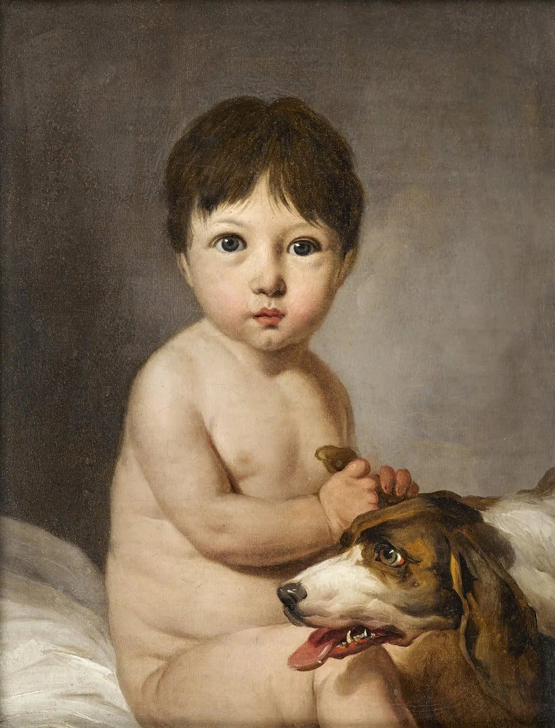 Portræt af en lille dreng - Louis-Léopold Boilly
