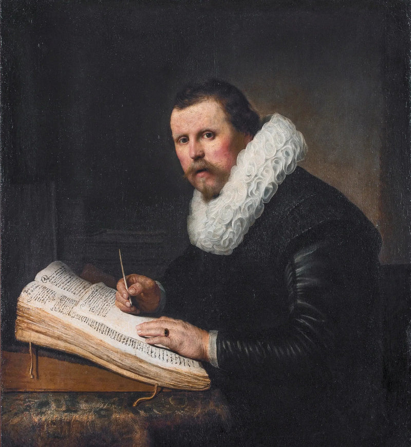 Portræt af en videnskabsmand - Rembrandt