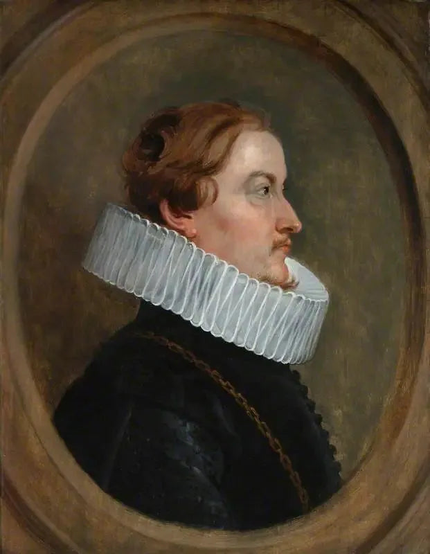 Portrait d'un « Schepen » ukendt (bruxellois magistrat) - Antoine van Dyck