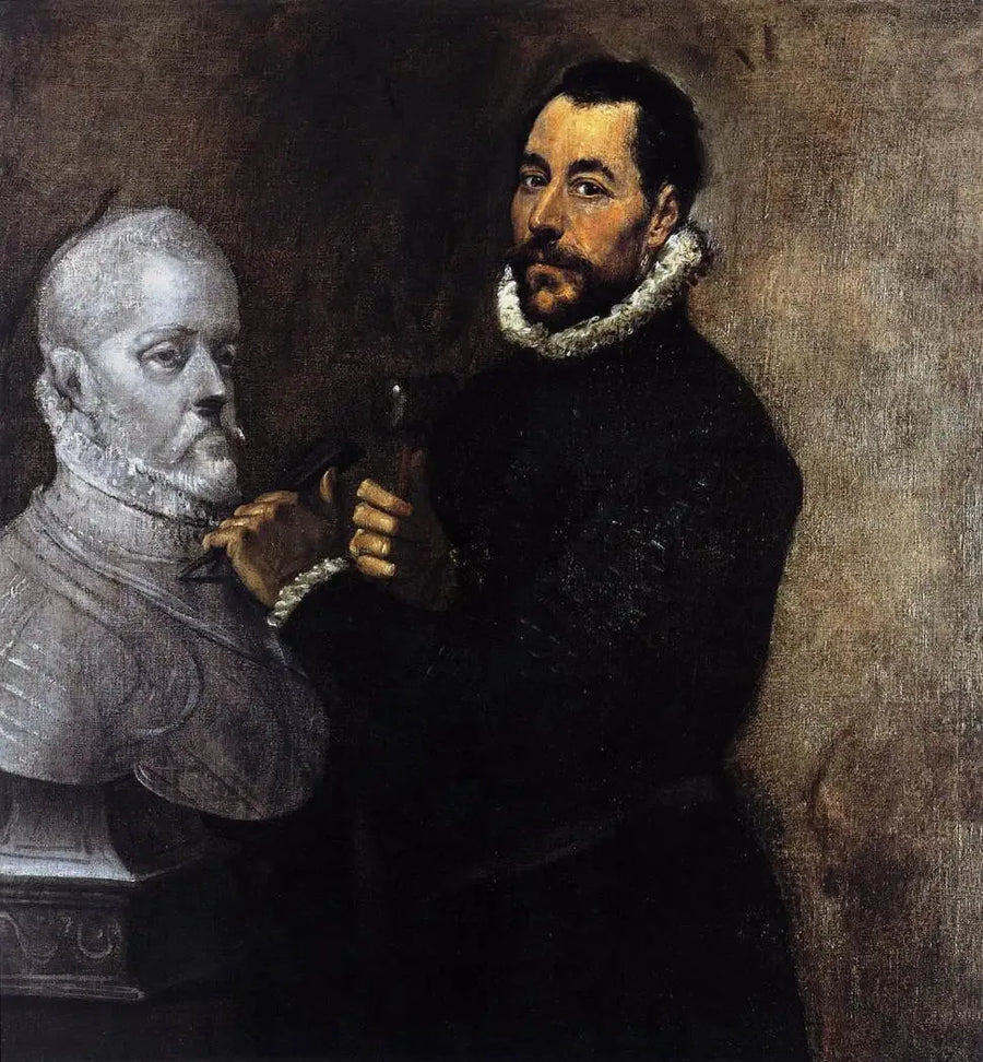 Portrait af en skulptør - El Greco