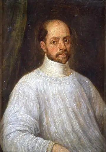 Portrait af en kanoniker fra Saint-Augustin - David Teniers den Yngre