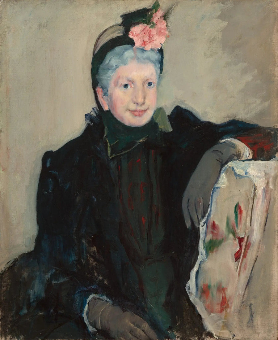 Portræt af en ældre dame - Mary Cassatt