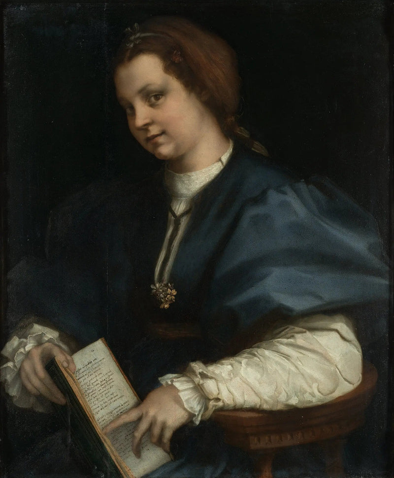 Portræt af en dame - Andrea del Sarto
