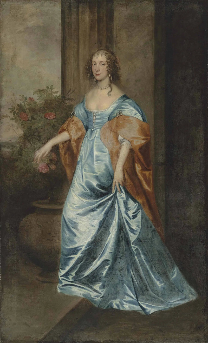 Portræt af en dame - Antoine van Dyck