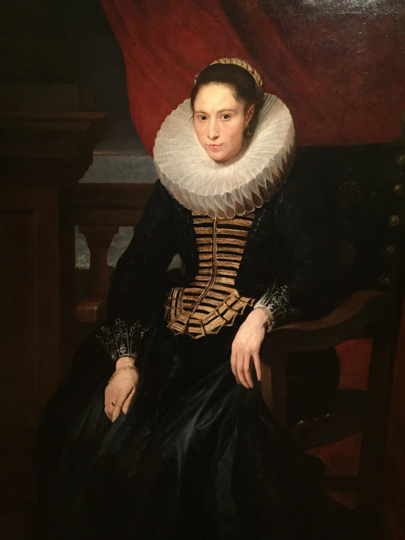 Portræt af en dame - Antoine van Dyck