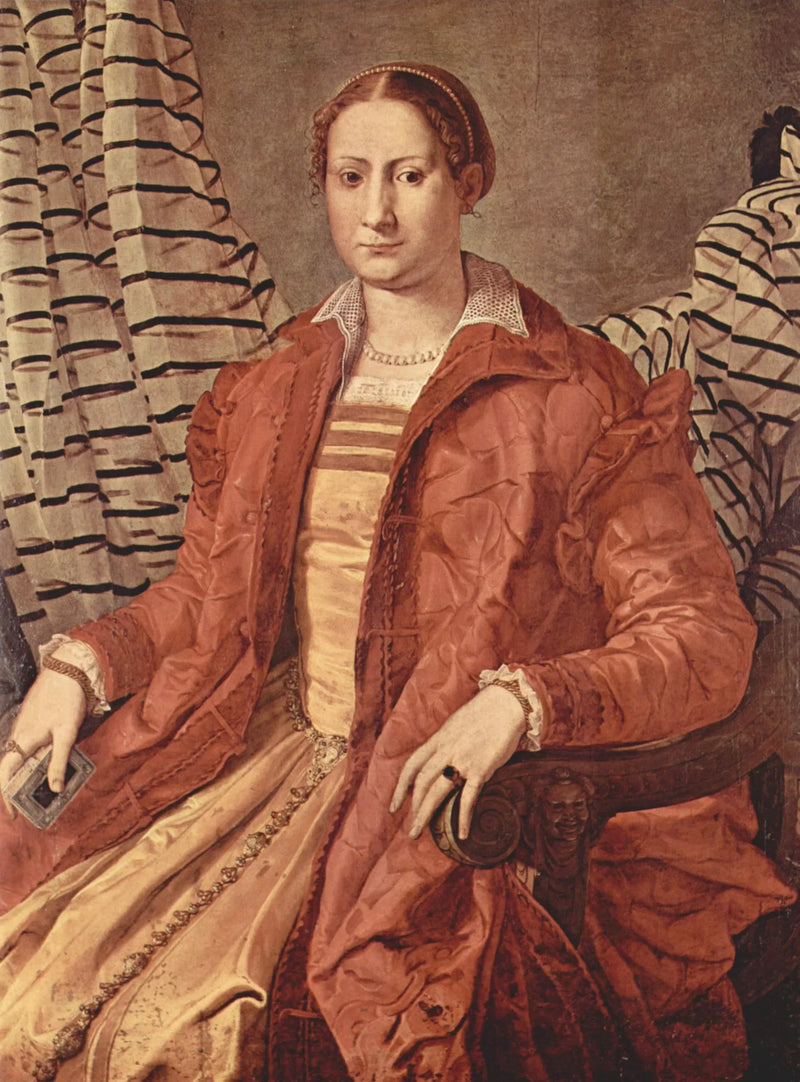 Portræt af en dame - Bronzino