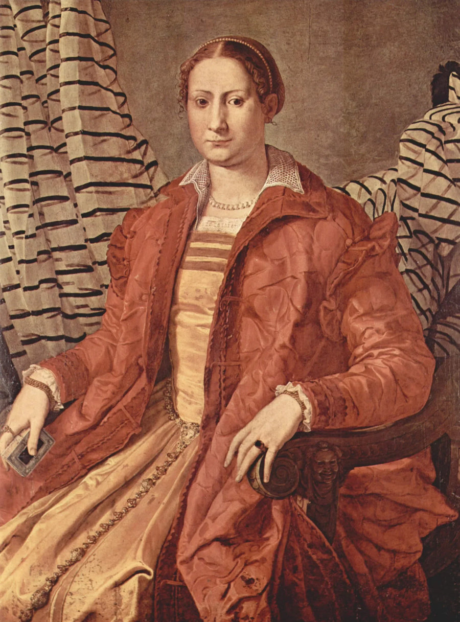 Portræt af en dame - Bronzino