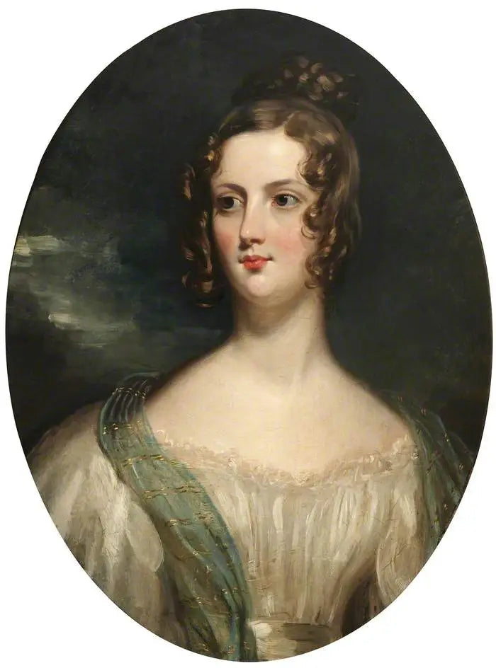 Portræt af en dame - Edwin Henry Landseer
