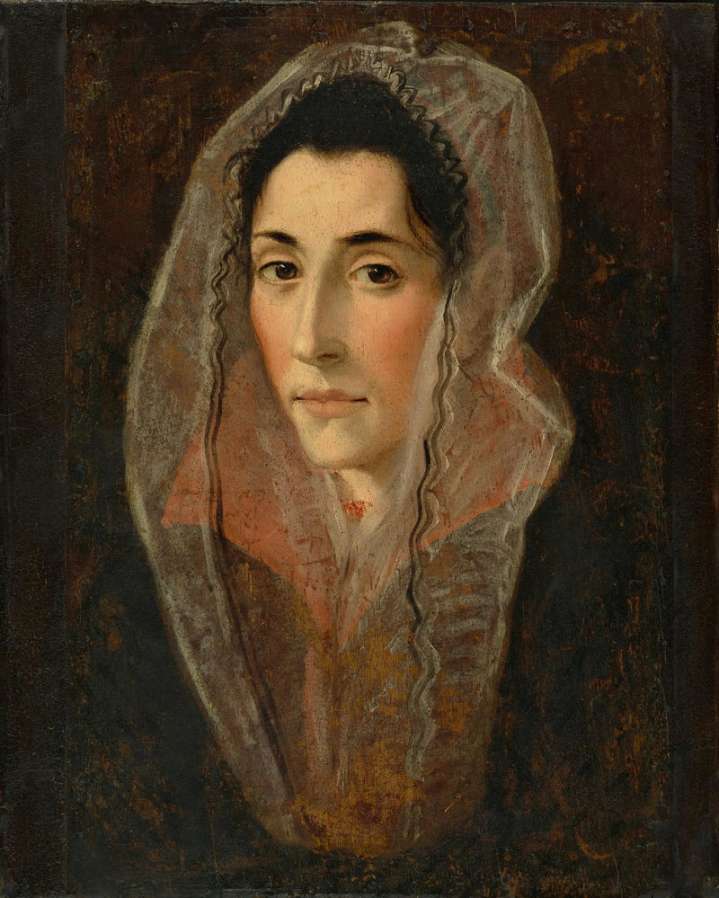 Portræt af en dame - El Greco
