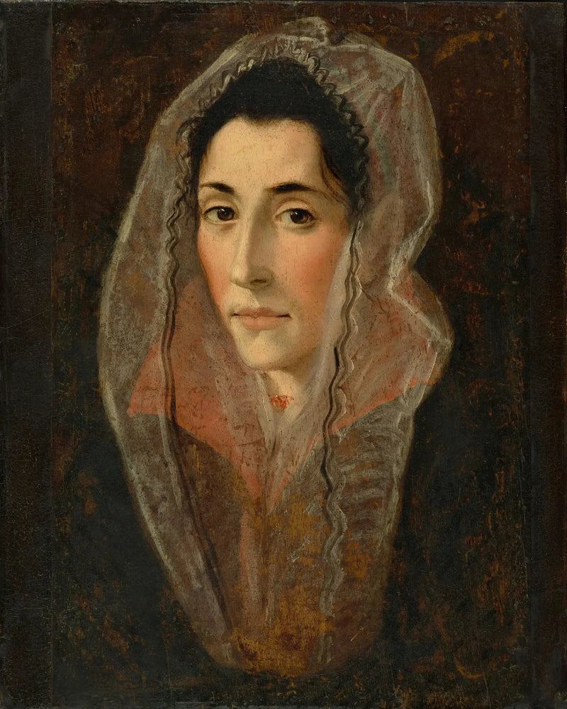 Portræt af en dame - El Greco