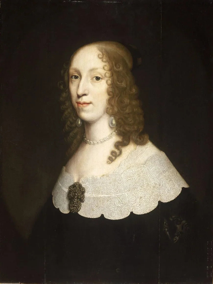 Portræt af en ukendt dame - Gerrit van Honthorst