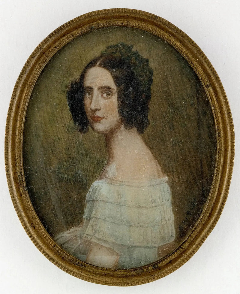 Portræt af en dame - Joseph Karl Stieler