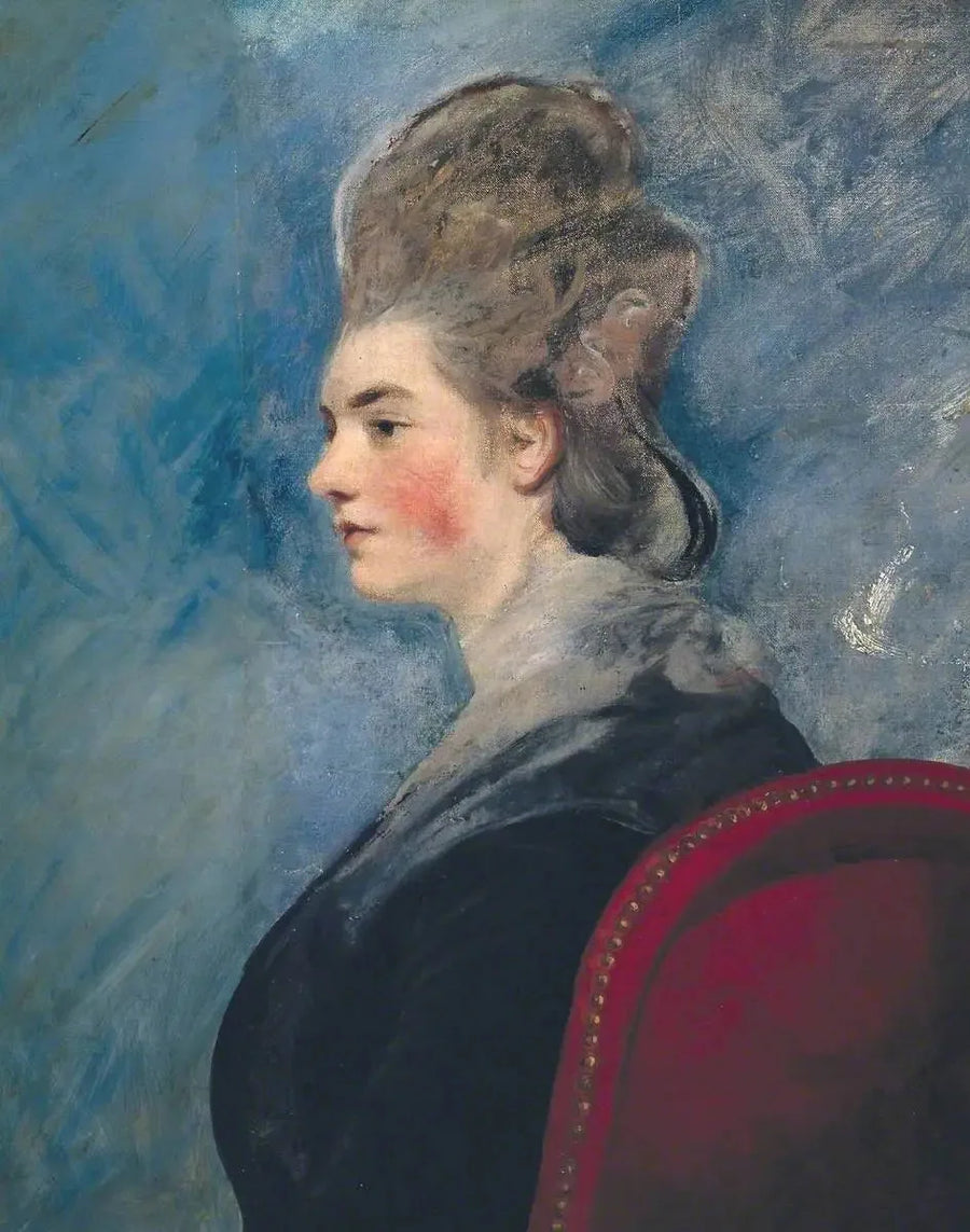 Portræt af en dame - Joshua Reynolds