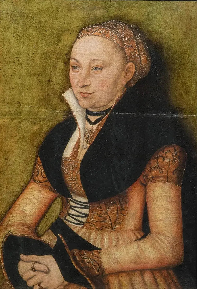 Portræt af en dame - Lucas Cranach den Ældre