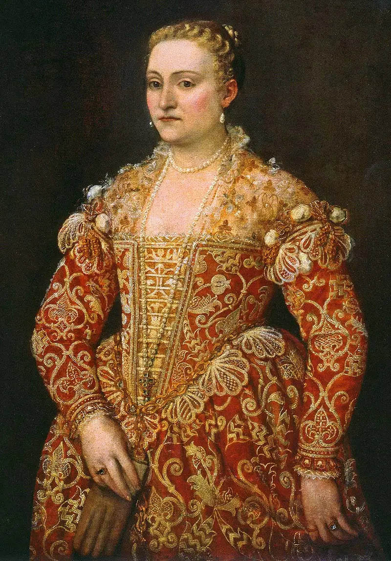 Portræt af en dame - Paul Véronèse