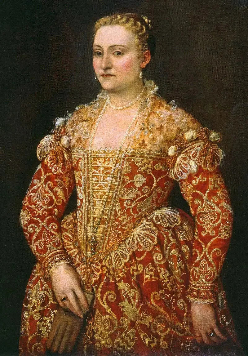 Portræt af en dame - Paul Véronèse