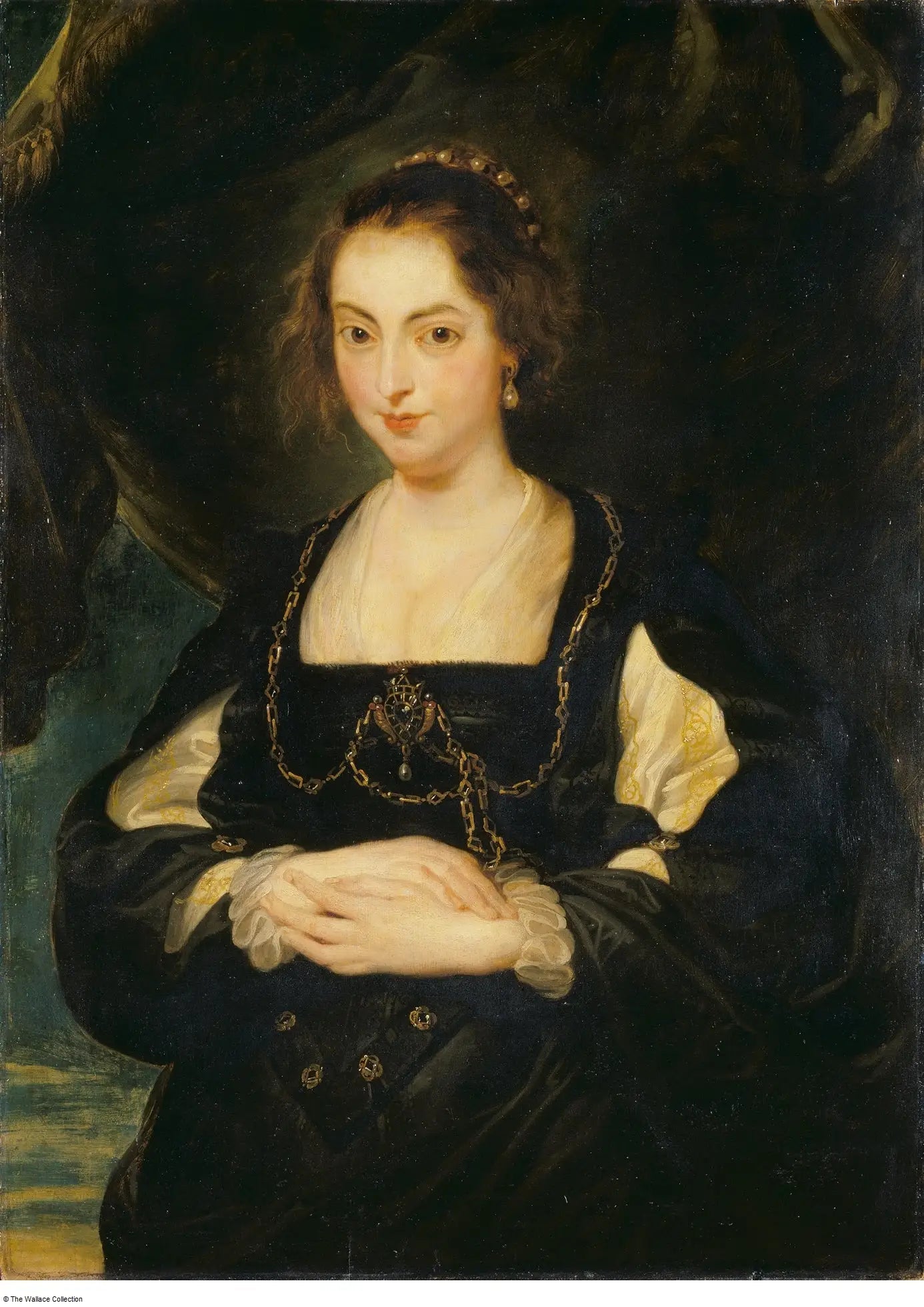 Portrait d'une dame - Peter Paul Rubens image 1 copie de tableau peinte à la main
