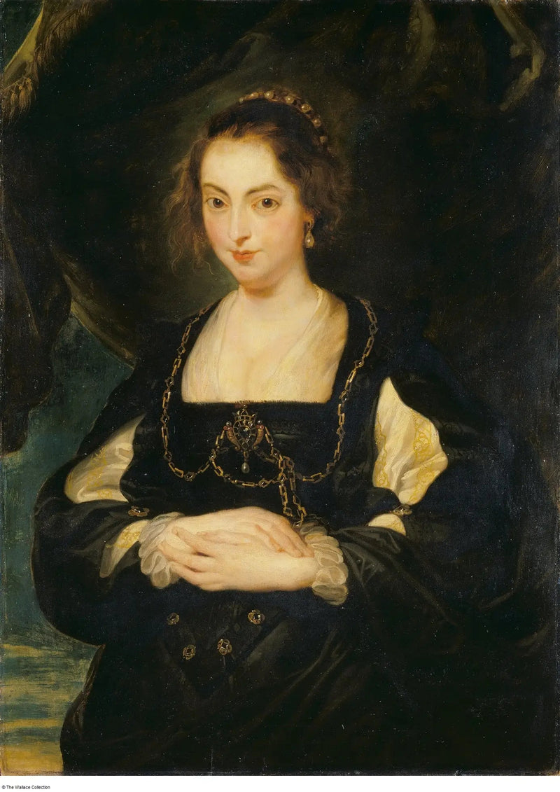 Portræt af en dame - Peter Paul Rubens