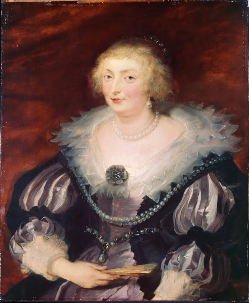 Portræt af en dame - Peter Paul Rubens