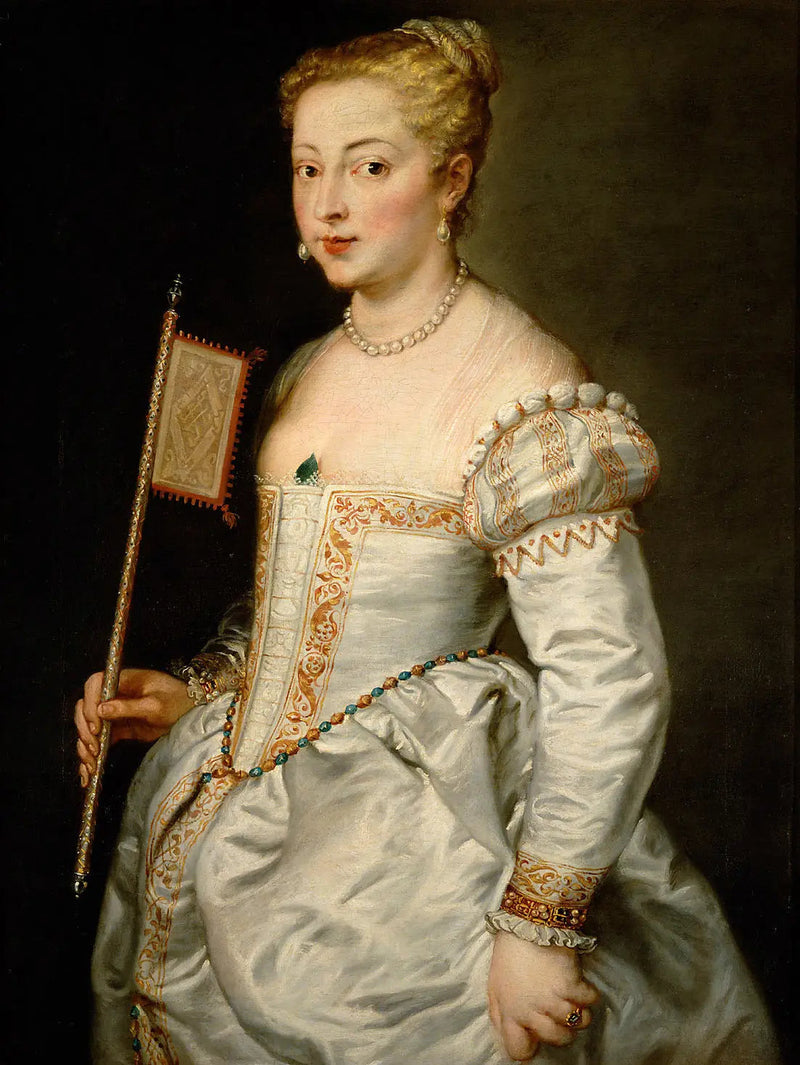Portræt af en dame - Peter Paul Rubens