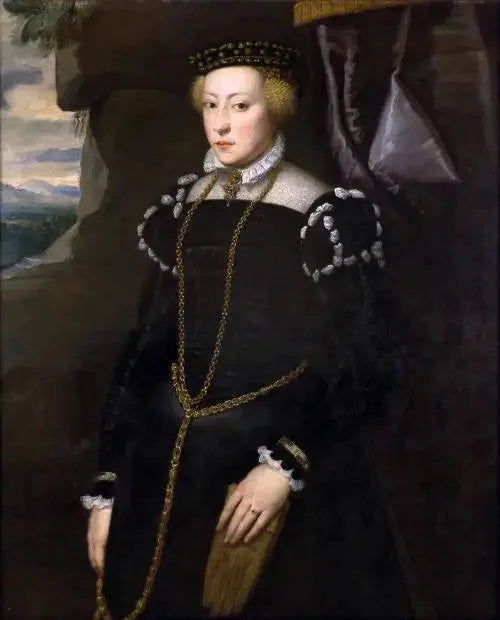 Portræt af en dame (måske Éléonore, hertuginde af Mantova, efter en italiensk mester) - Peter Paul Rubens