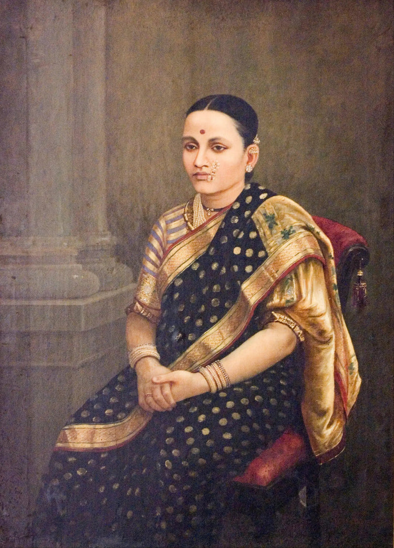 Portræt af en dame - Ravi Varmâ