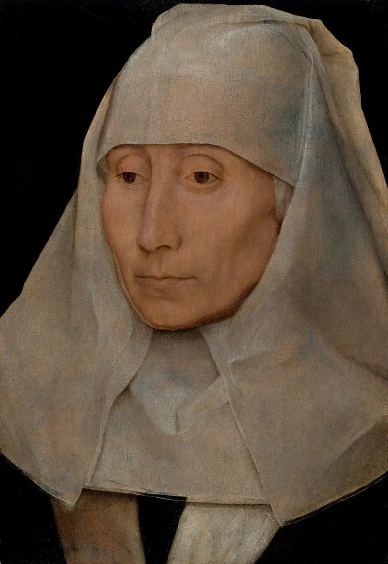 Portræt af en ældre kvinde - Hans Memling
