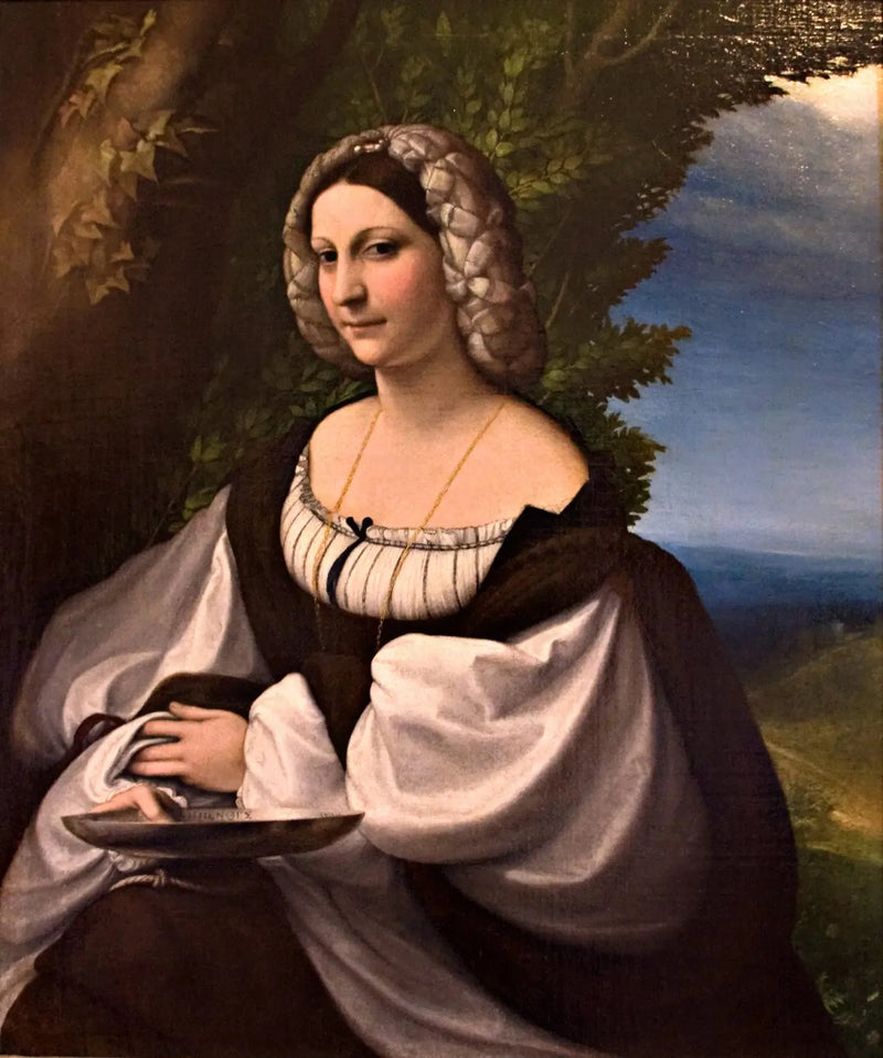 Portræt af en kvinde - Antonio da Correggio