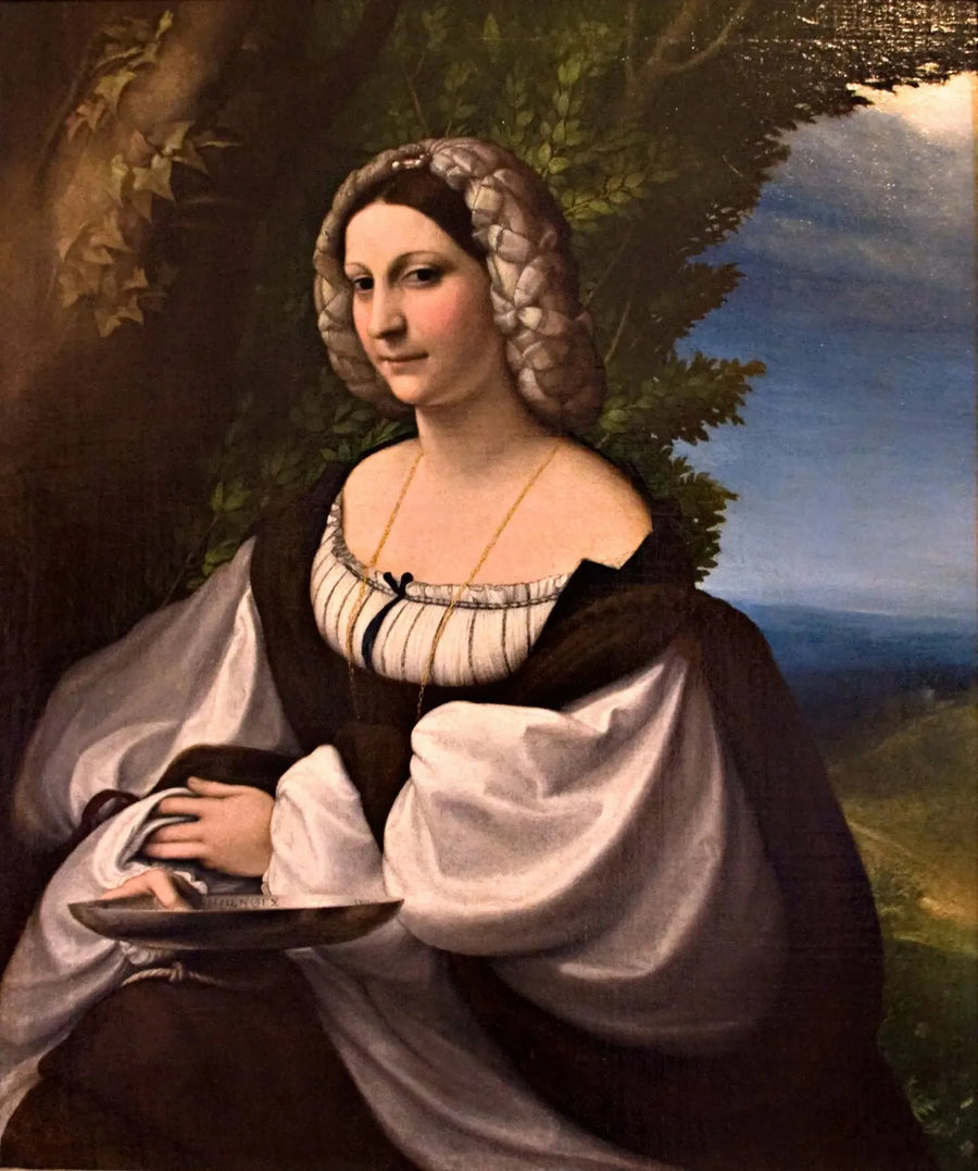Portræt af en kvinde - Antonio da Correggio