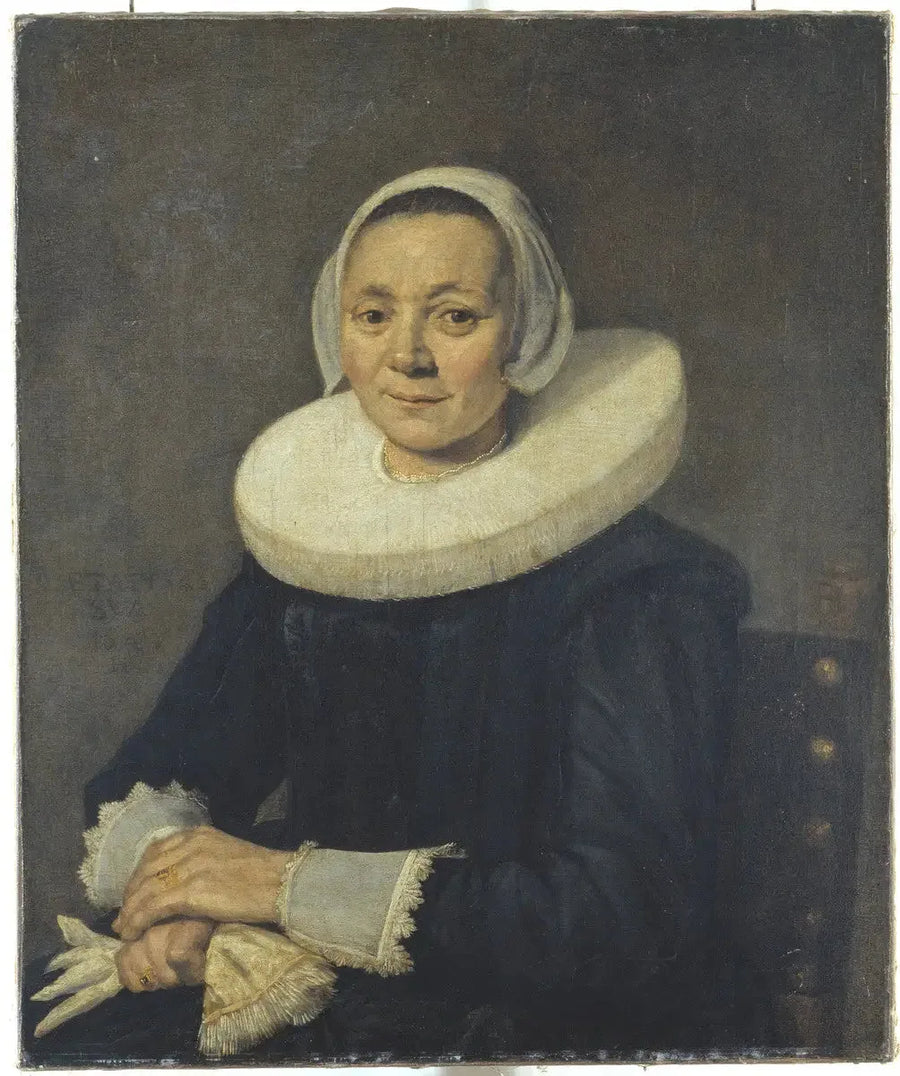 Portræt af en kvinde sidende - Frans Hals