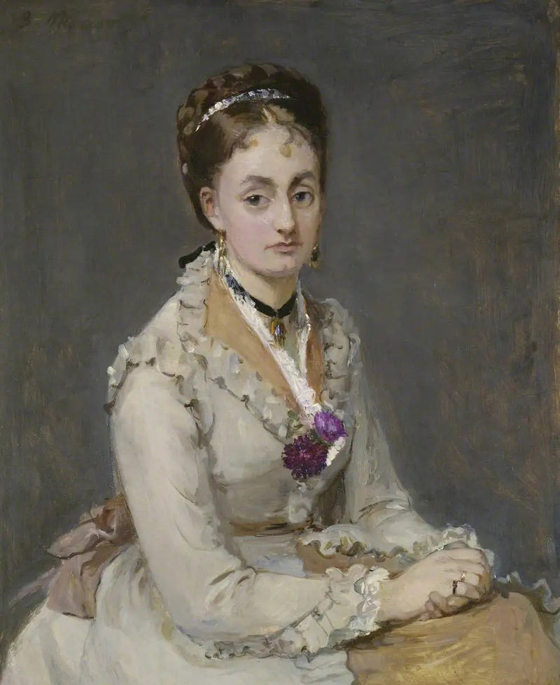 Portræt af en kvinde - Berthe Morisot