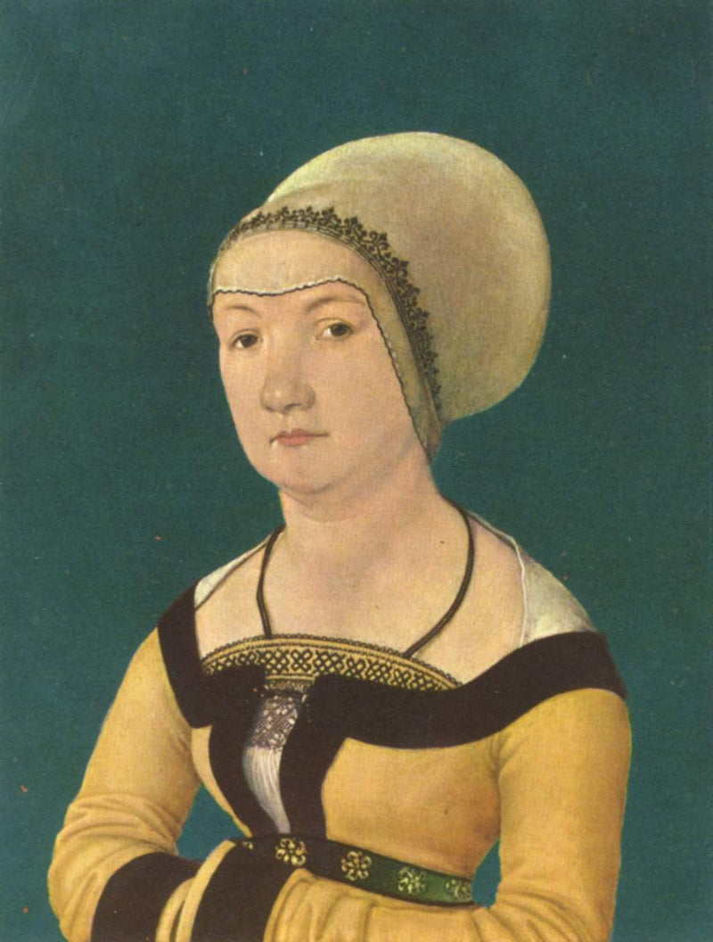 Portræt af en 34-årig kvinde - Hans Holbein den Ældre