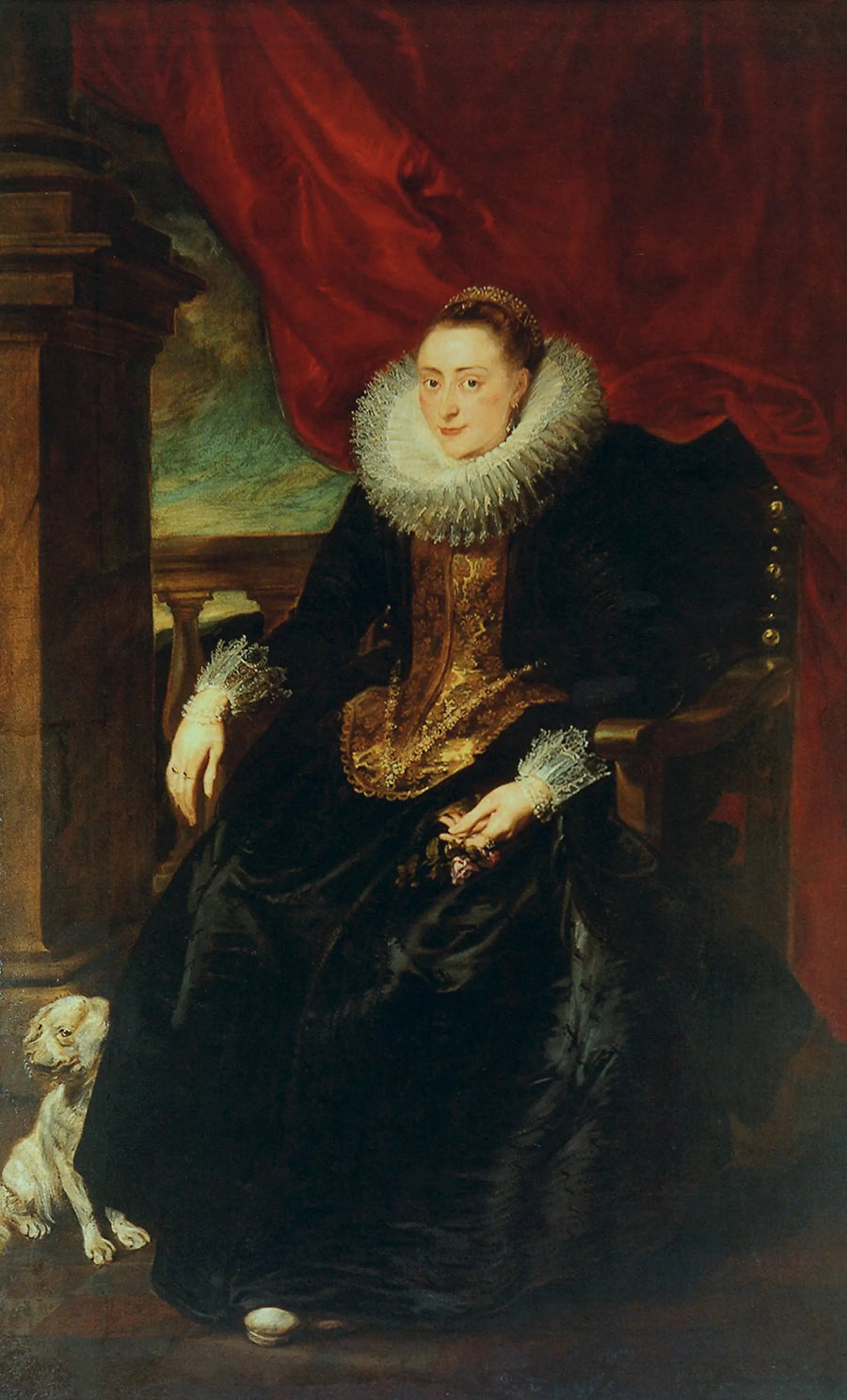 Portræt af en kvinde fra familien Vinck/Vincque - Antoine van Dyck