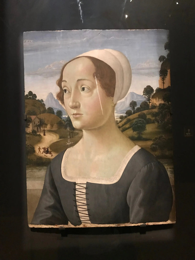 Portræt af en kvinde - Domenico Ghirlandaio