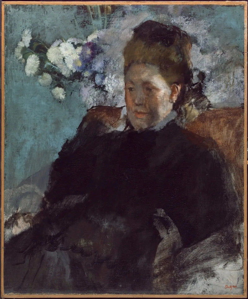 Portræt af en kvinde - Edgar Degas