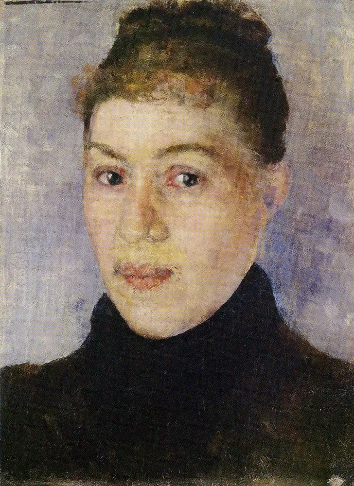 Portræt af en kvinde - Edvard Munch