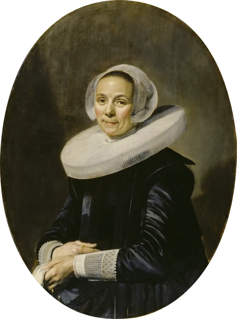 Portræt af en ukendt kvinde - Frans Hals