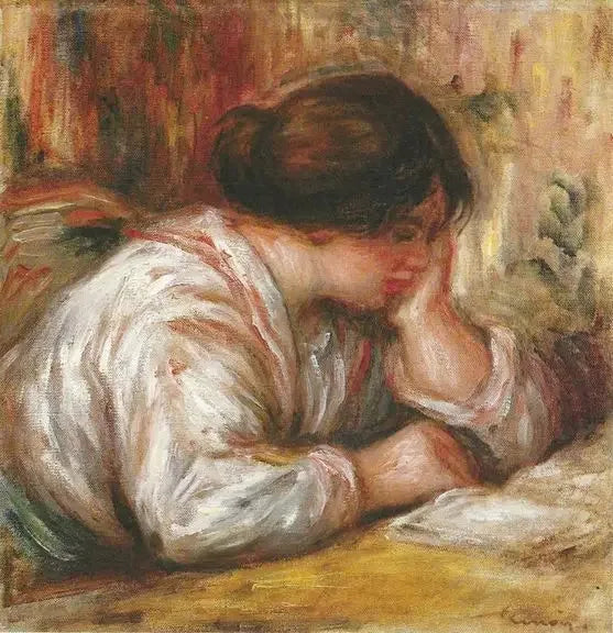 Portræt af en kvinde - Pierre-Auguste Renoir