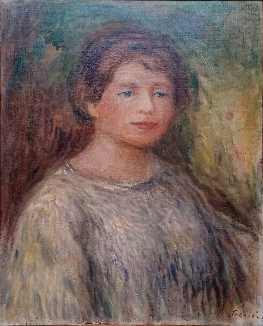 Portræt af en kvinde - Pierre-Auguste Renoir
