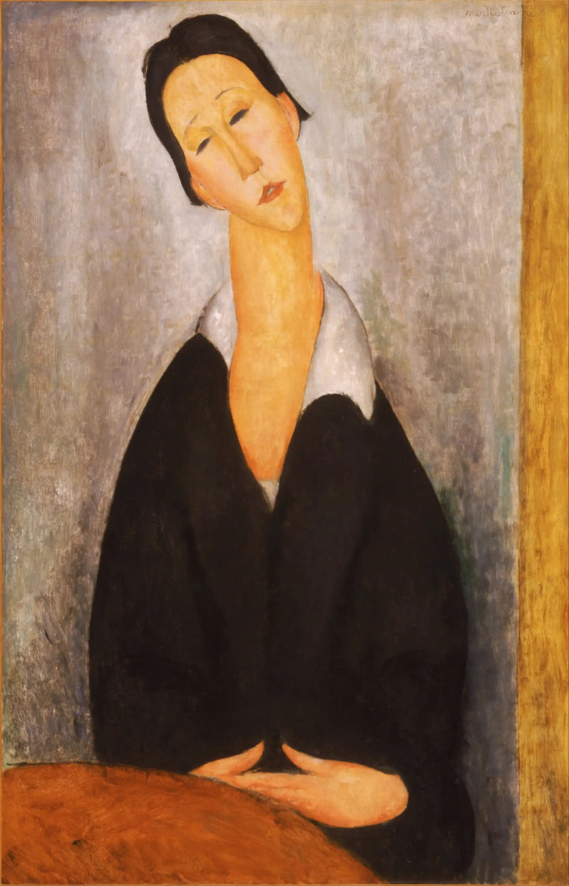 Portræt af en polsk kvinde - Amedeo Modigliani