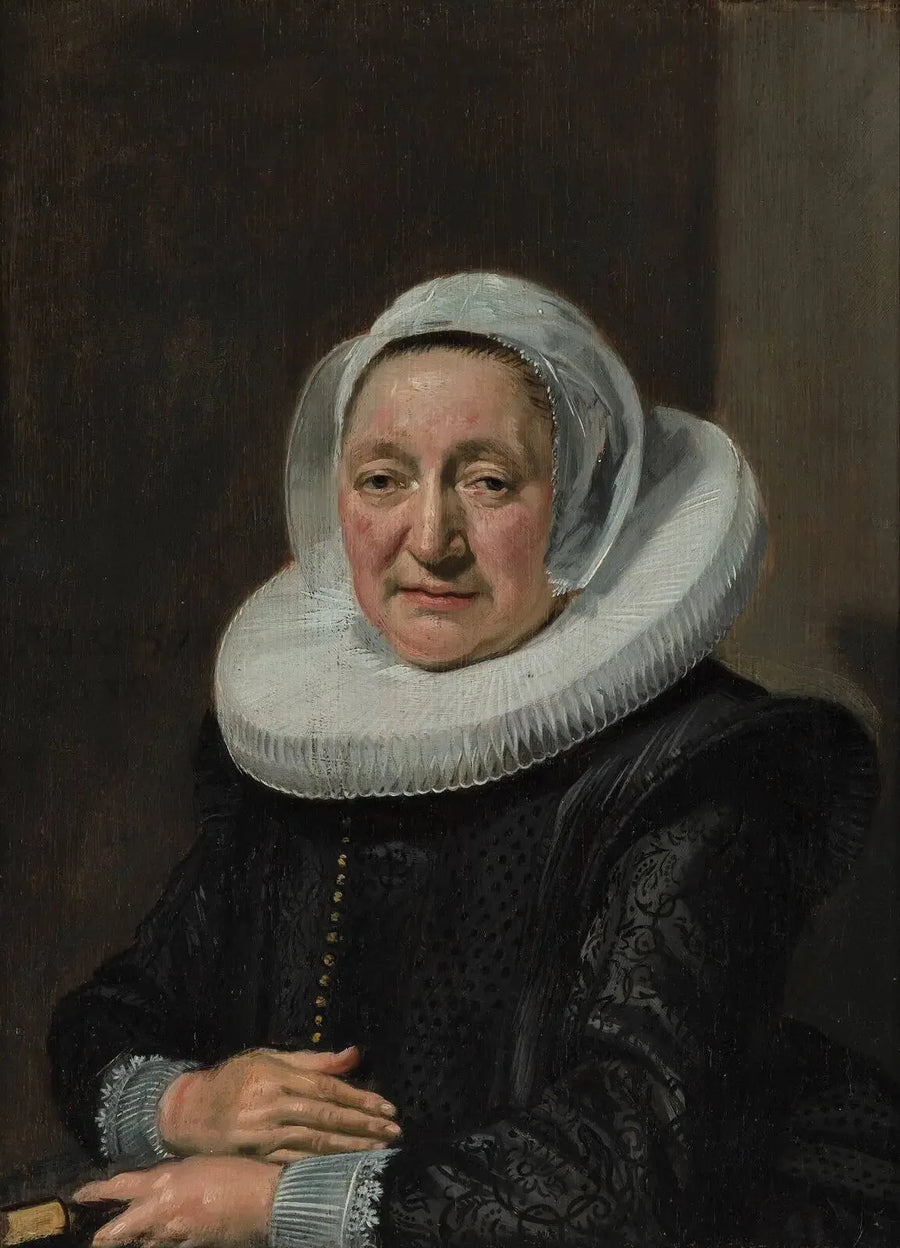 Portrait d'une femme, mulig Judith van Breda - Frans Hals