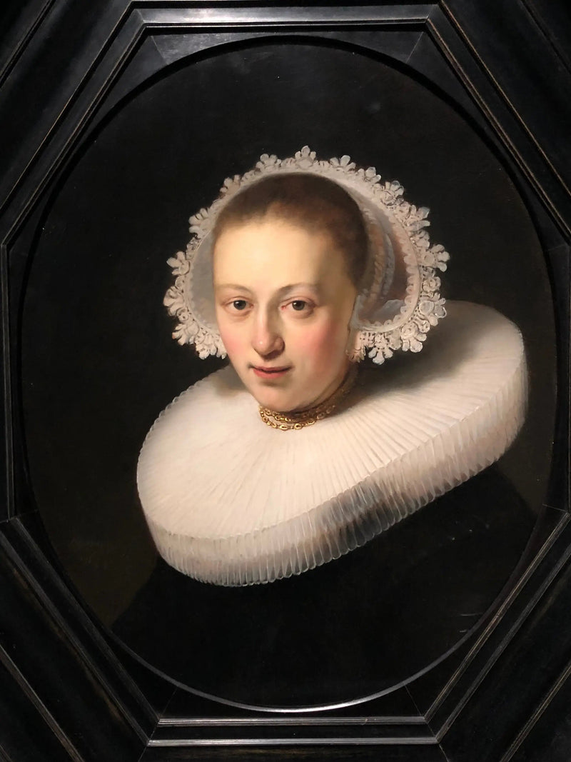 Portræt af en kvinde - Rembrandt