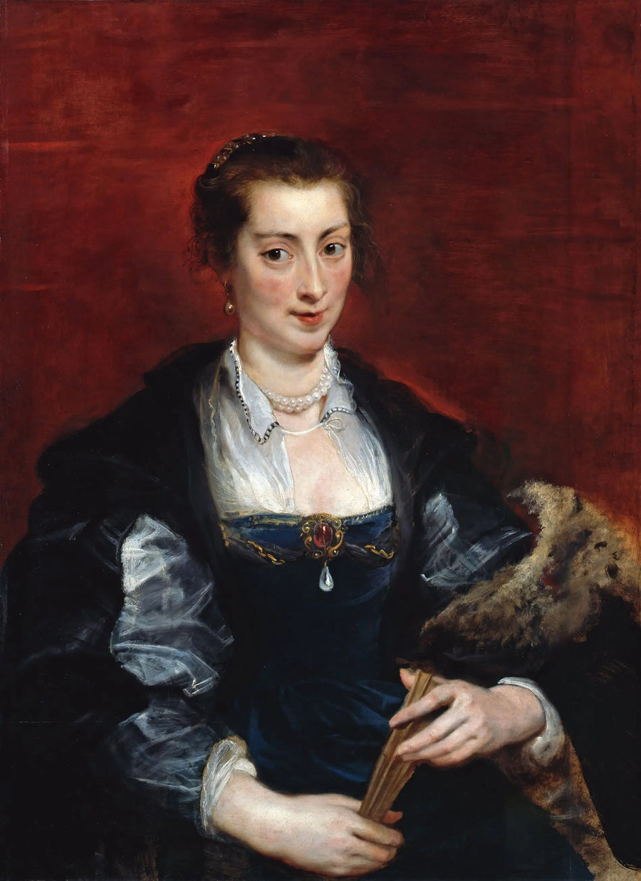 Portræt af en kvinde, traditionelt identificeret som Isabella Brant - Peter Paul Rubens