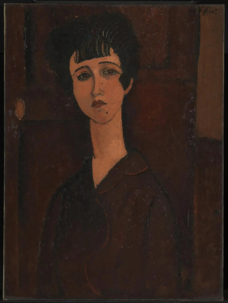Portræt af en pige - Amedeo Modigliani