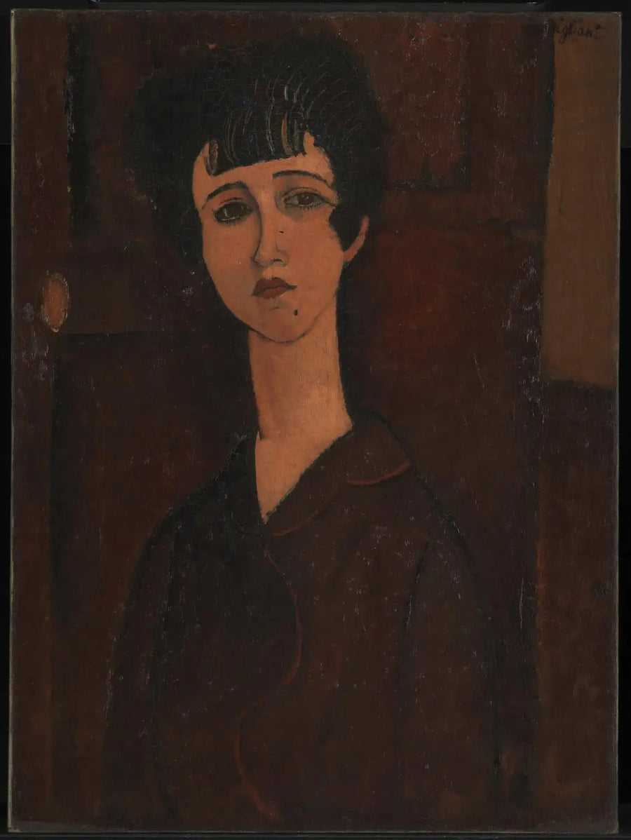 Portræt af en pige - Amedeo Modigliani