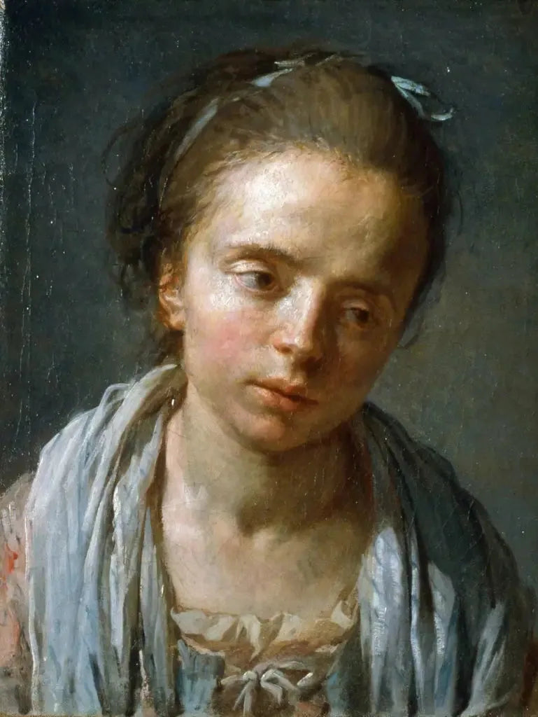 Portræt af en pige - Nicolas-Bernard Lépicié