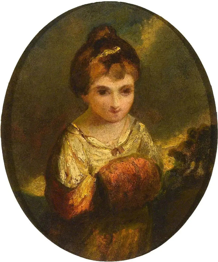 Portræt af en pige (måske Theophila Palmer, 1757–1848) - Joshua Reynolds