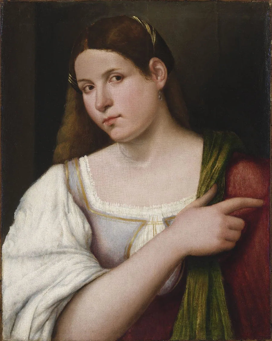 Portræt af en pige - Sebastiano del Piombo