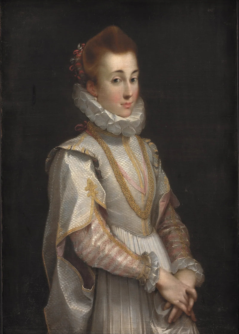 Portræt af en ung dame - Federico Barroci